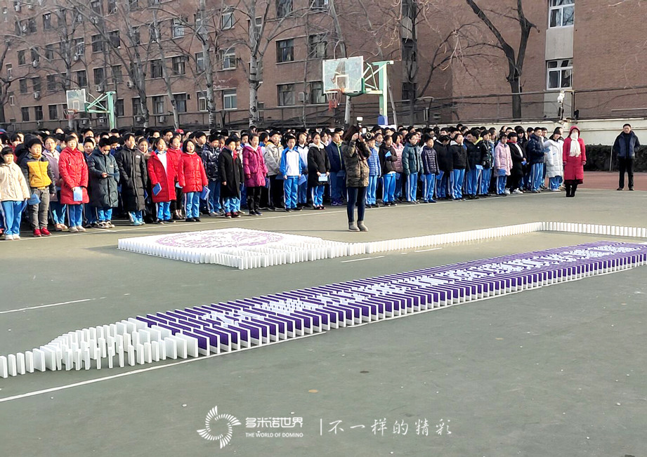 多米諾啟動石景山中學2020年校園科技節(jié)